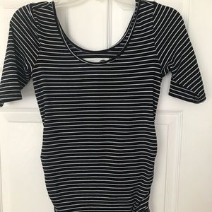 Old Navy striped maternity shirt